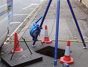 Confined Drain Working Spaces