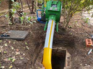 A drain lining installation creates a water and airtight seal to prevent root ingress.