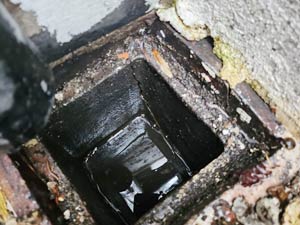 A leaking drain in London can cause damp and property subsidence