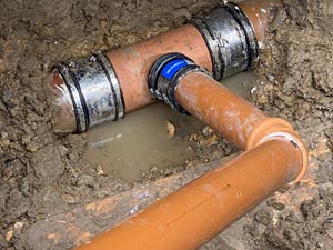 Pro Drain installed a new sewage system at a property in Harrow, London.