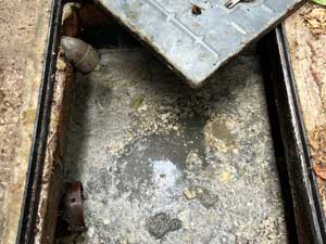 A Typical Residential Blocked Drain Problem.