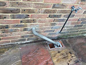 After blocked drain clearance Wembley