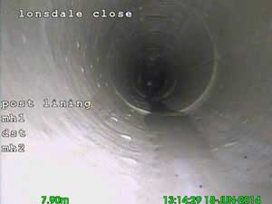 After Drain Lining.