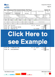 CCTV Drain Survey Report Example London