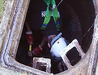 Confined Drain Spaces London