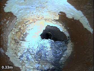 Encrusted Drain in Harrow London