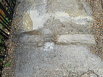 Locating the position of buchan trap London