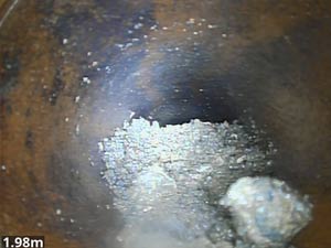 Surface water drains in London are affected by the build up of settled deposits